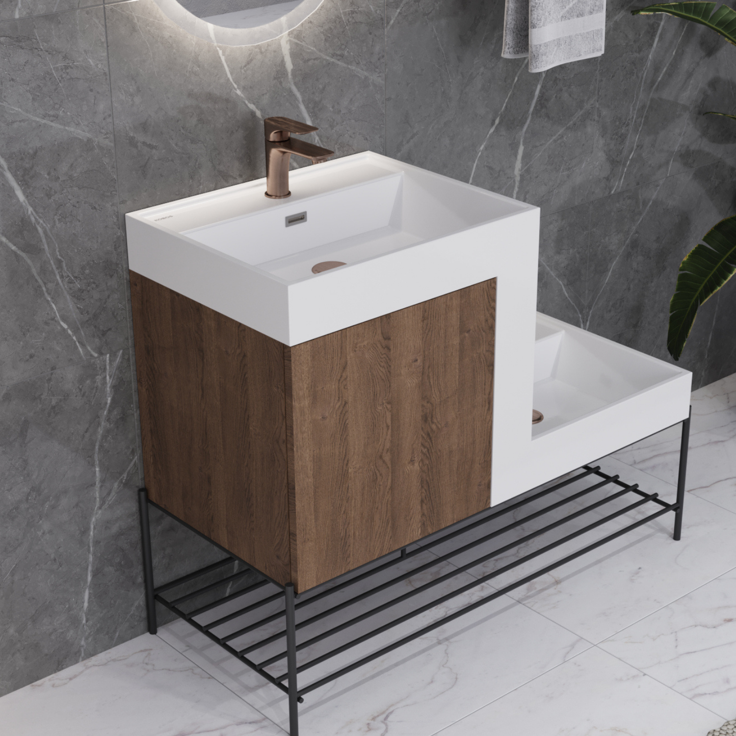 modern banyo lavabo