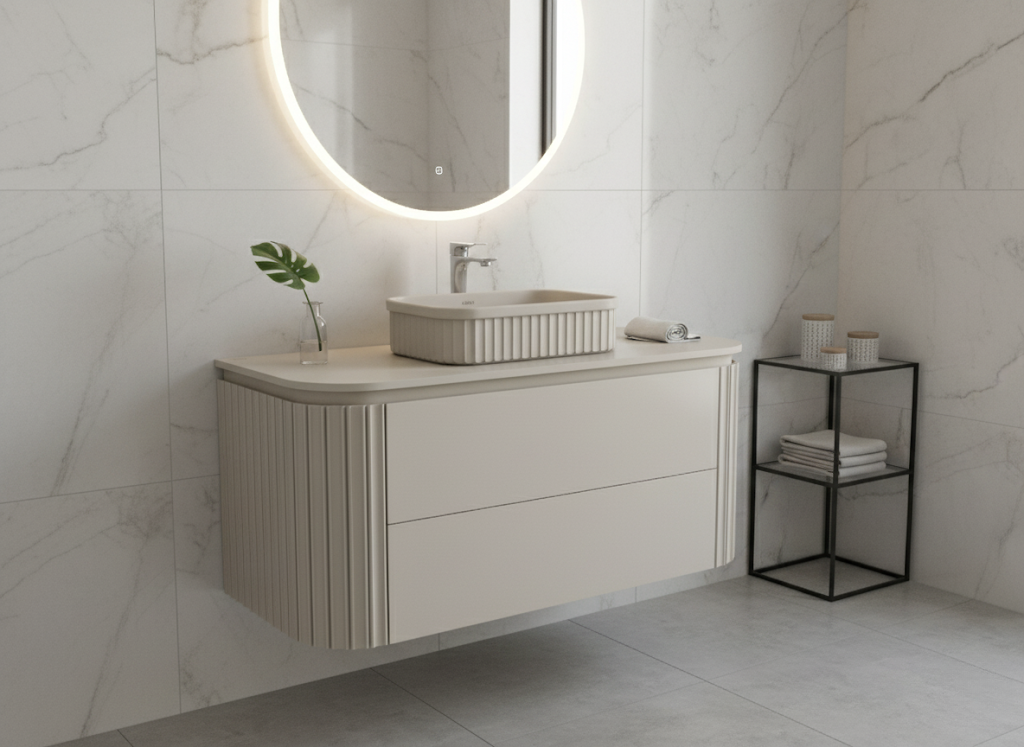 modern banyo dolabı modelleri