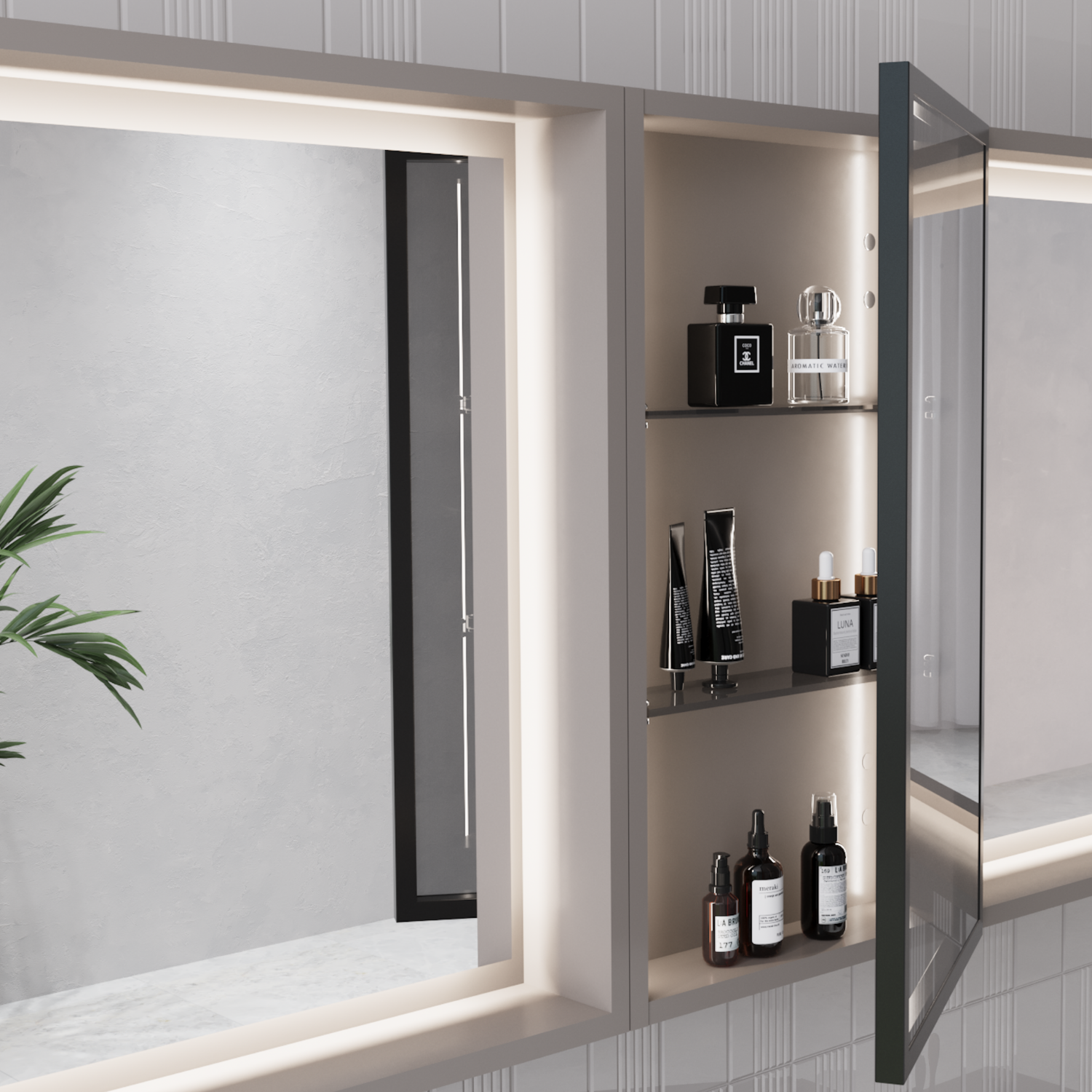 banyo ayna aydınlatma