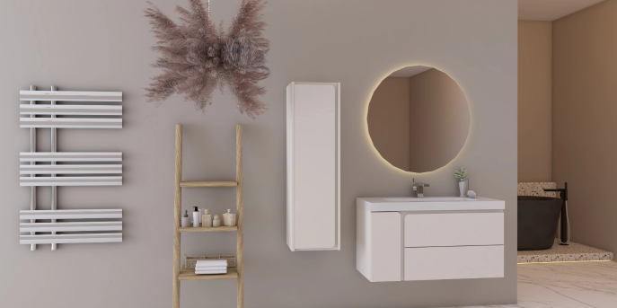 minimalist banyo dolabı modelleri